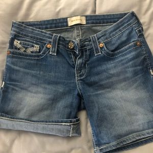 Big star jean shorts